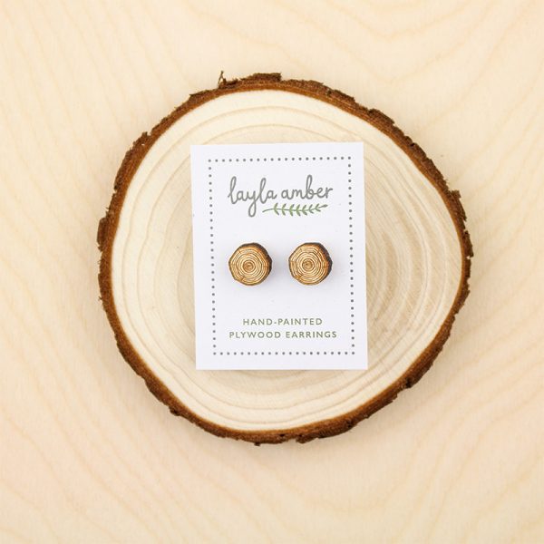 Log Earrings - Image 3