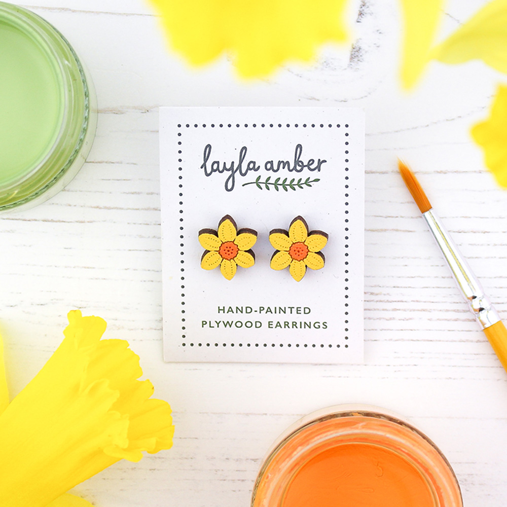 Daffodil Earrings - Image 2