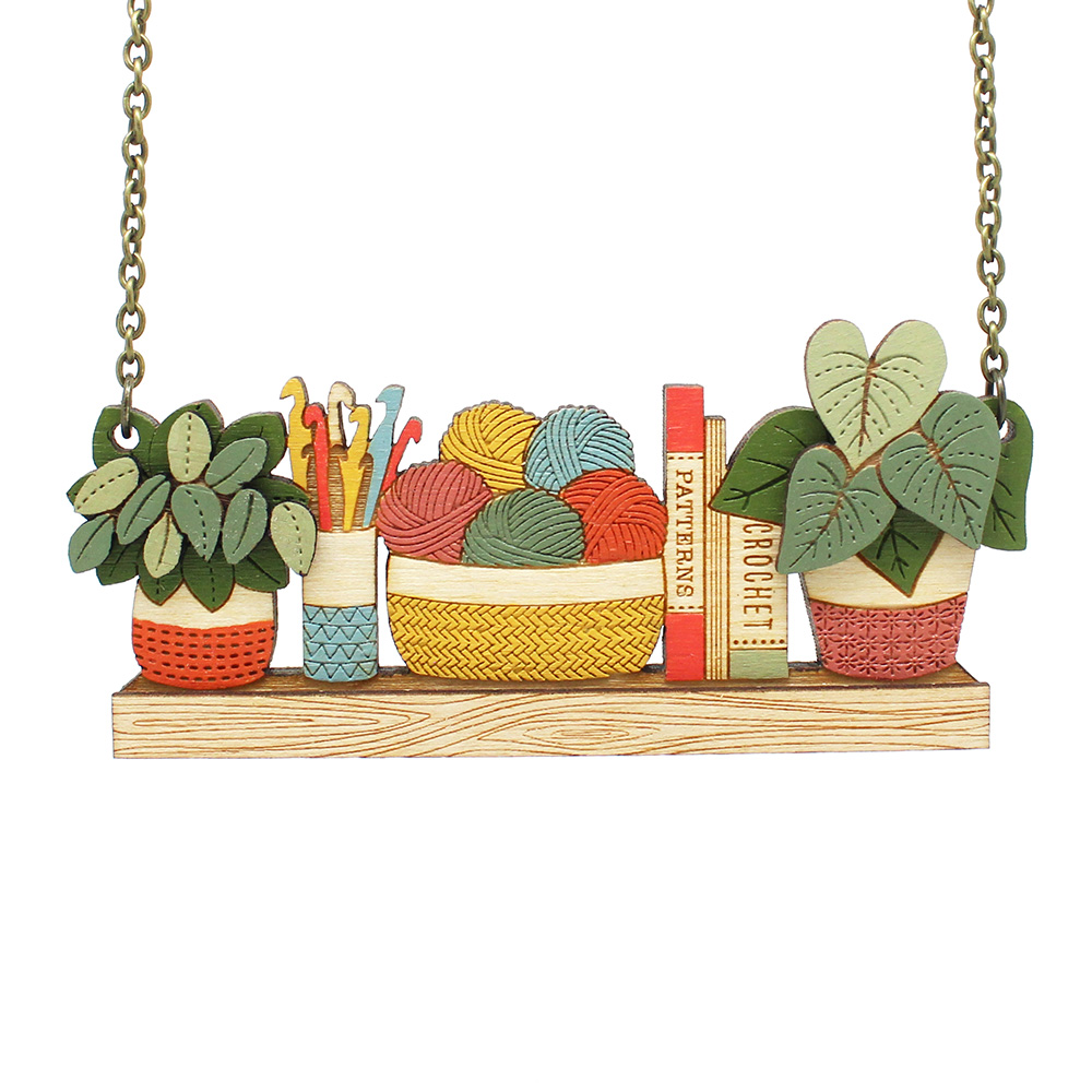 Happy Crochet Necklace - Image 6