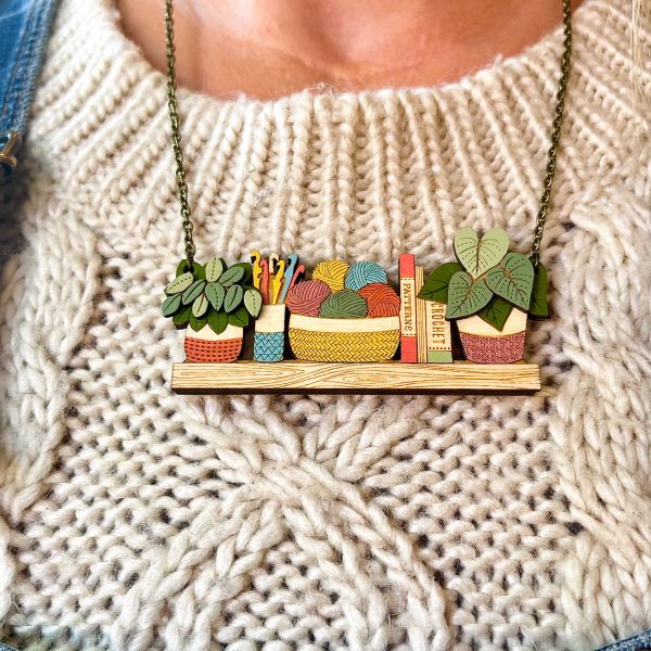 Happy Crochet Necklace - Image 4