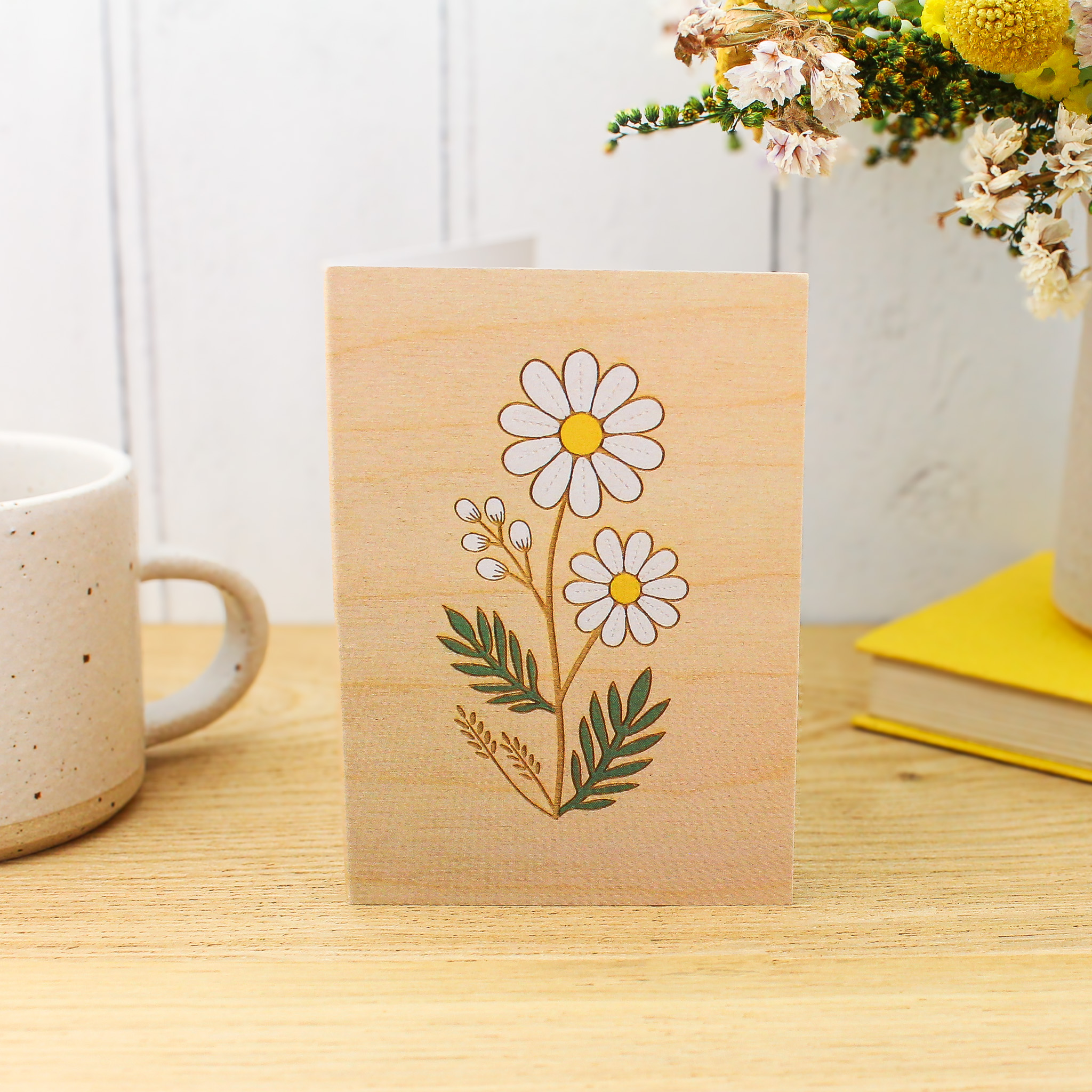 'Daisy' Mini Greetings Card - Image 4