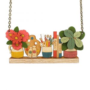 Happy Art Necklace